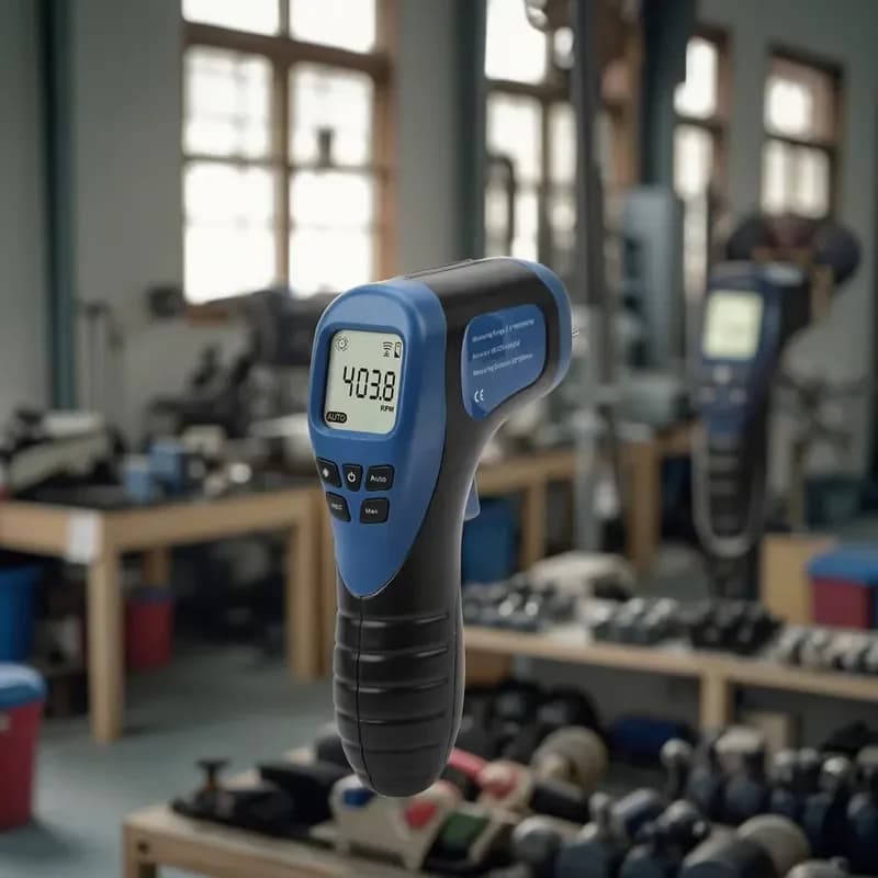TEARERTECH Digital Non-Contact Tachometer Gauge TL-900 0.02% Accuracy IP67 Protection Speed Measuring Instrument