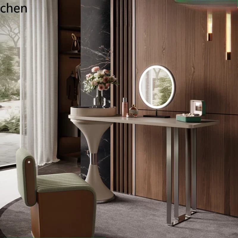 DSA Dressing Table Smart Mirror High-End Master Bedroom Makeup Table