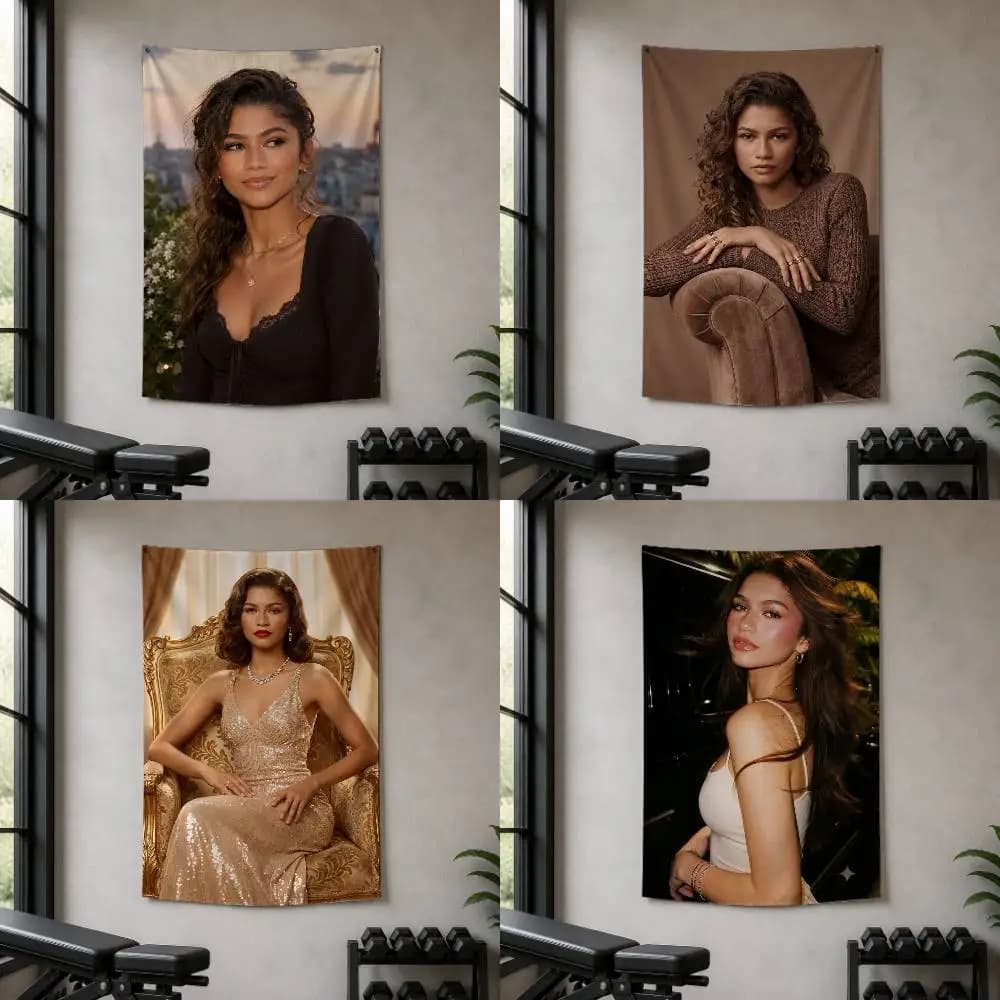 Z-Zendaya Decorative Art Flag Banner for Picnic Camping Party and Home Decor
