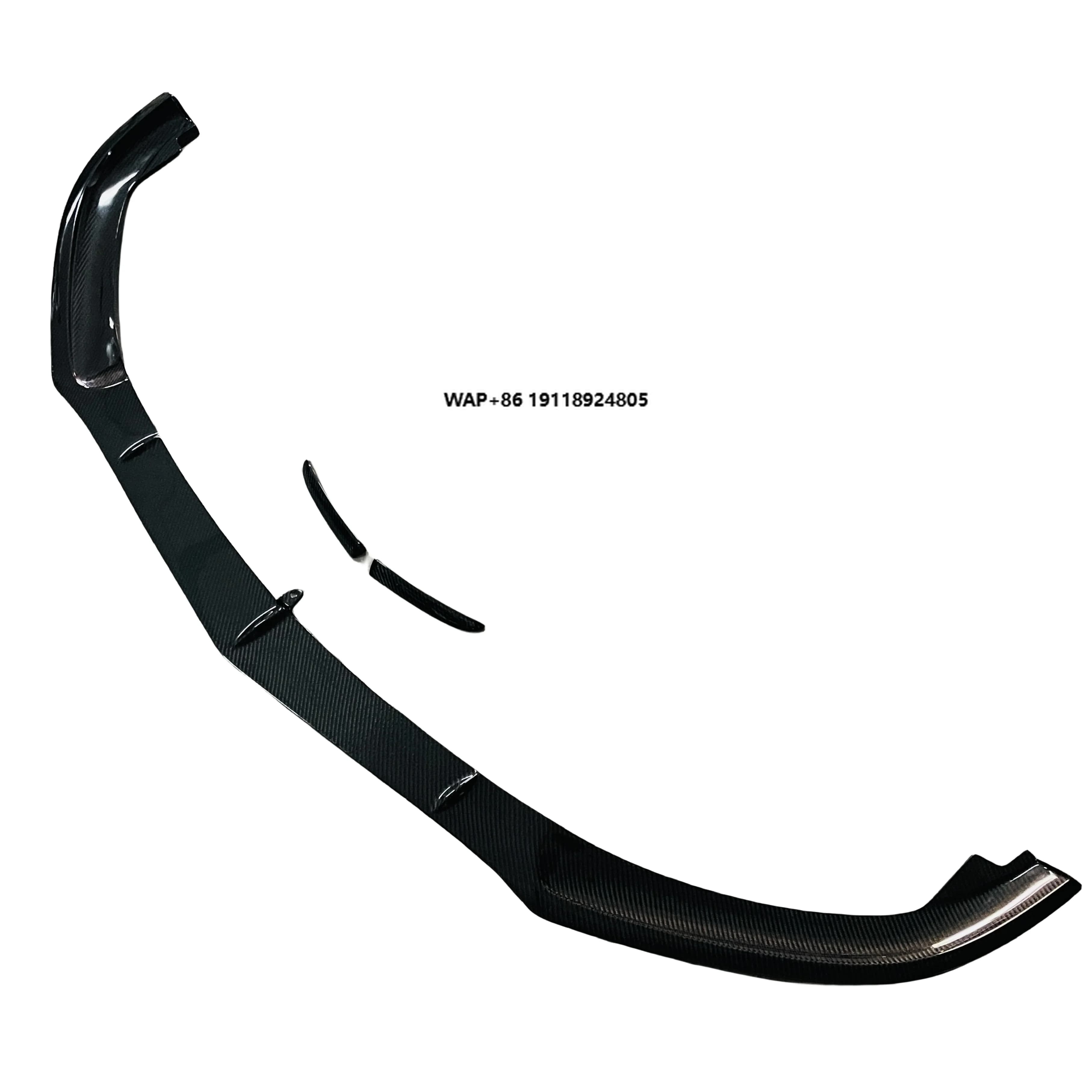 New Carbon Fiber C205 Edition1 Car Front Lip for  Benz C63  2-Door
