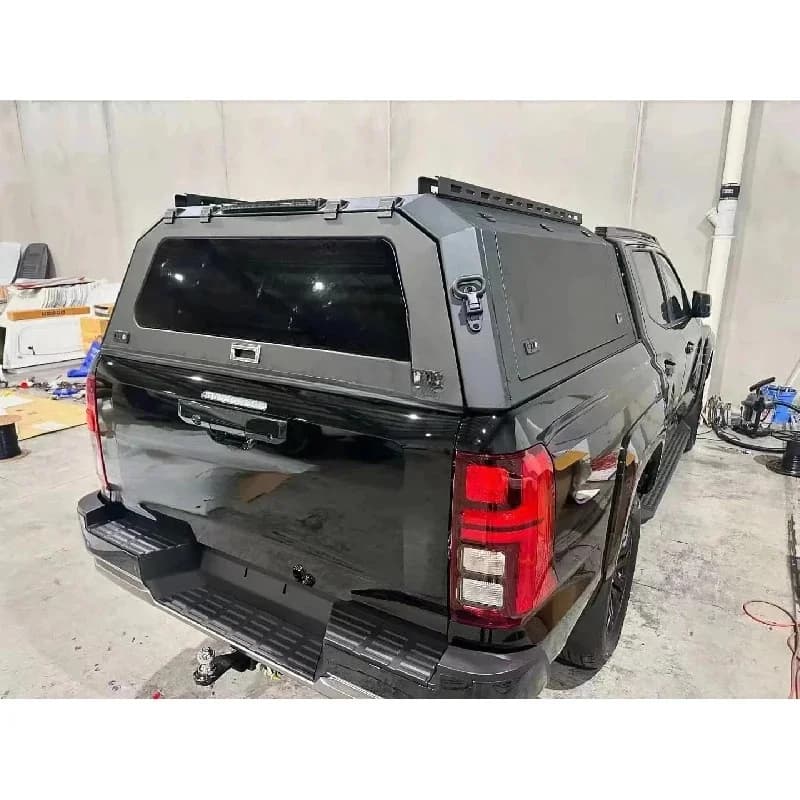 Rugged Heavy Premium Steel Pickup Hard Top Canopy Tonneau Cover Poer T60 T70 High Strength Durab Guard