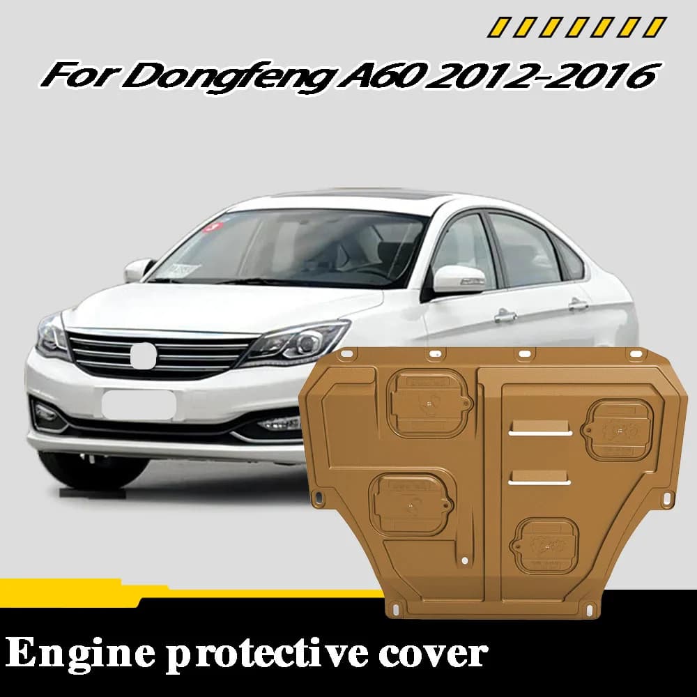 Vehicle - Specific Splash - Proof Durable Sturdy Engine Undercover And Lower Mudguard For Dongfeng A60 2012-2016 1.6L 1.5L