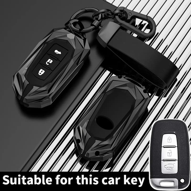 For Kia EQUUS 2012 Optima K5 2011 Forte Opirus Rohens Ix 35 2012 SOUL SORENTO MOHAVE Borrego Shuma 3 4 Button Car Key Case Cover