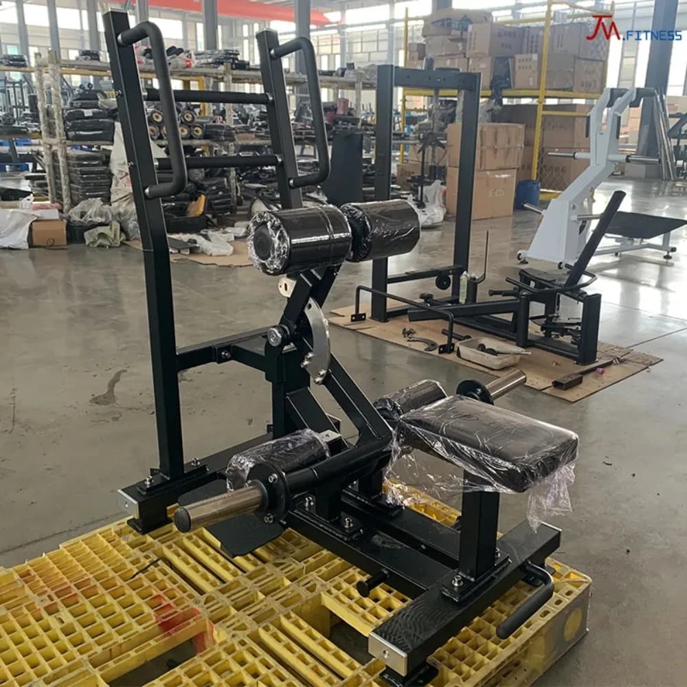 Upgrade Steel Plate Loaded Standing Hip Thrust Glute Machine for Commercial Fitness Gym Exercise