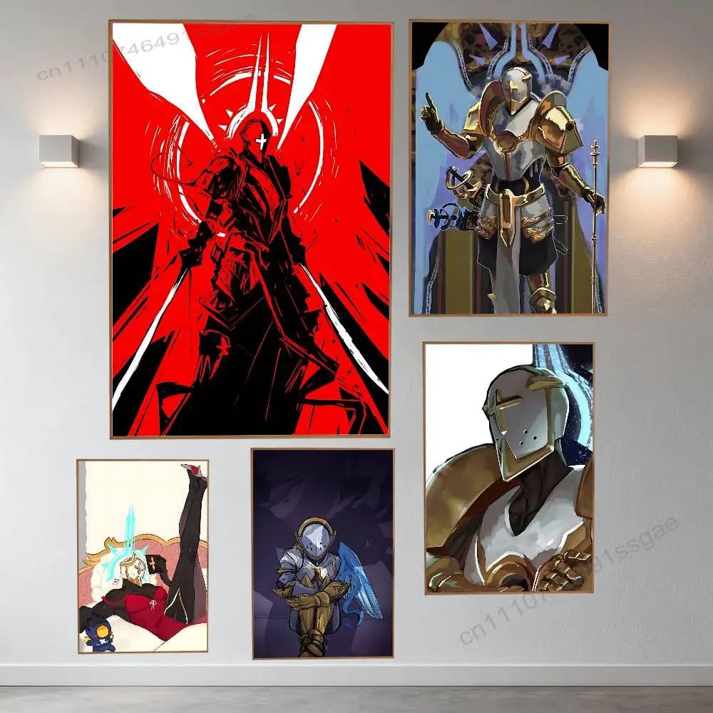 U-ULTRAKILL Gabriel Retro Fashion Pictorial Poster Sticky Poster Paper Sticker DIY Room Bar Cafe Wall Decor Gift