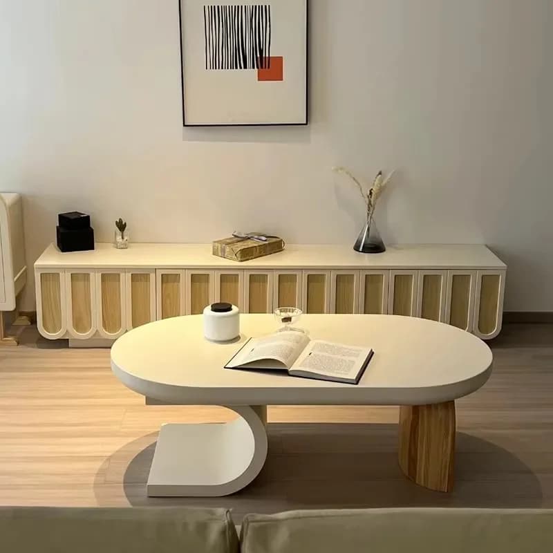 Luxury Glamour Coffee Tables Wood Minimalist Coffee Design Coffee Tables Premium Table Basse Pour Salon Living Room Furniture