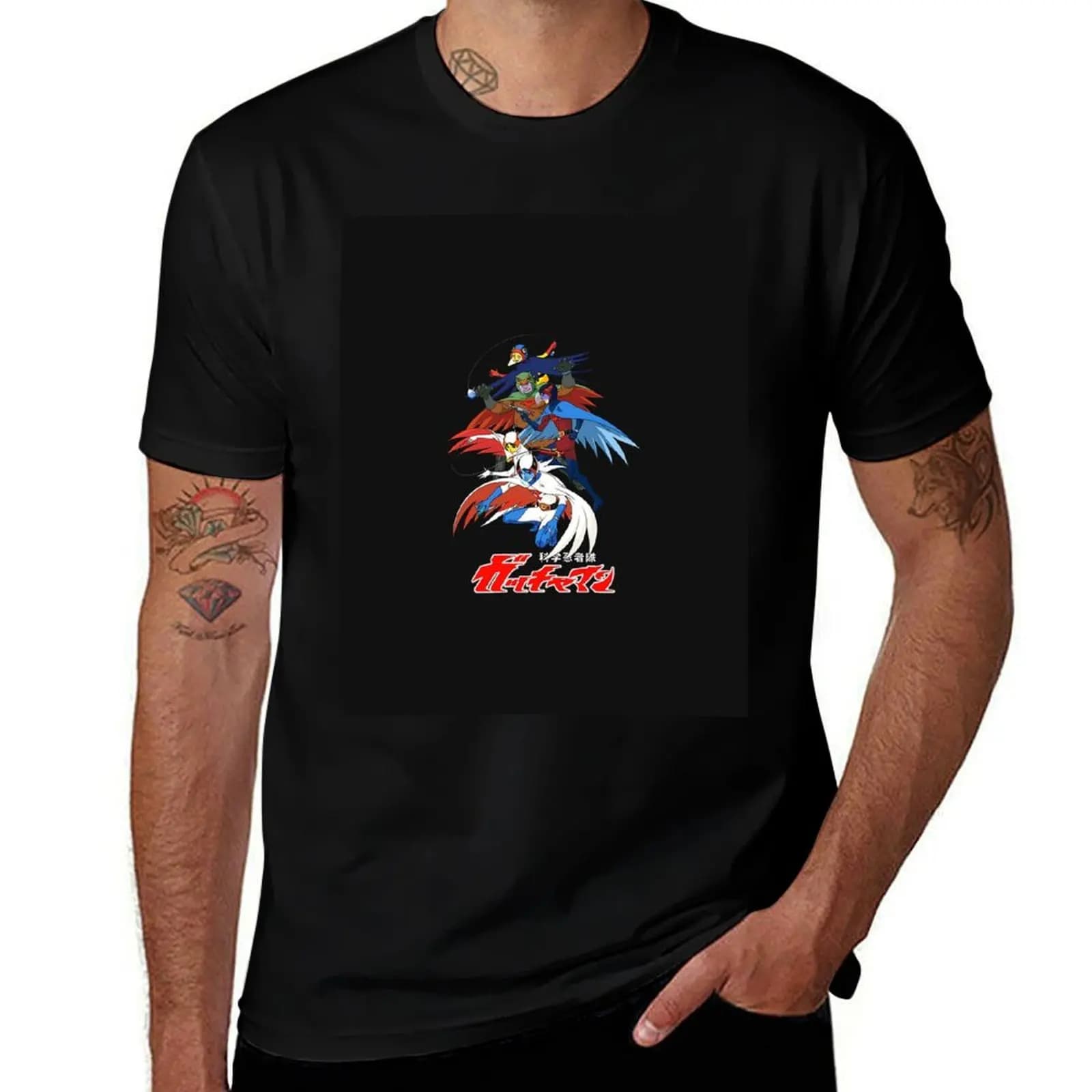 Gatchaman T-Shirt Basic Tee Shirt for Everyday Outfit T-Shirt
