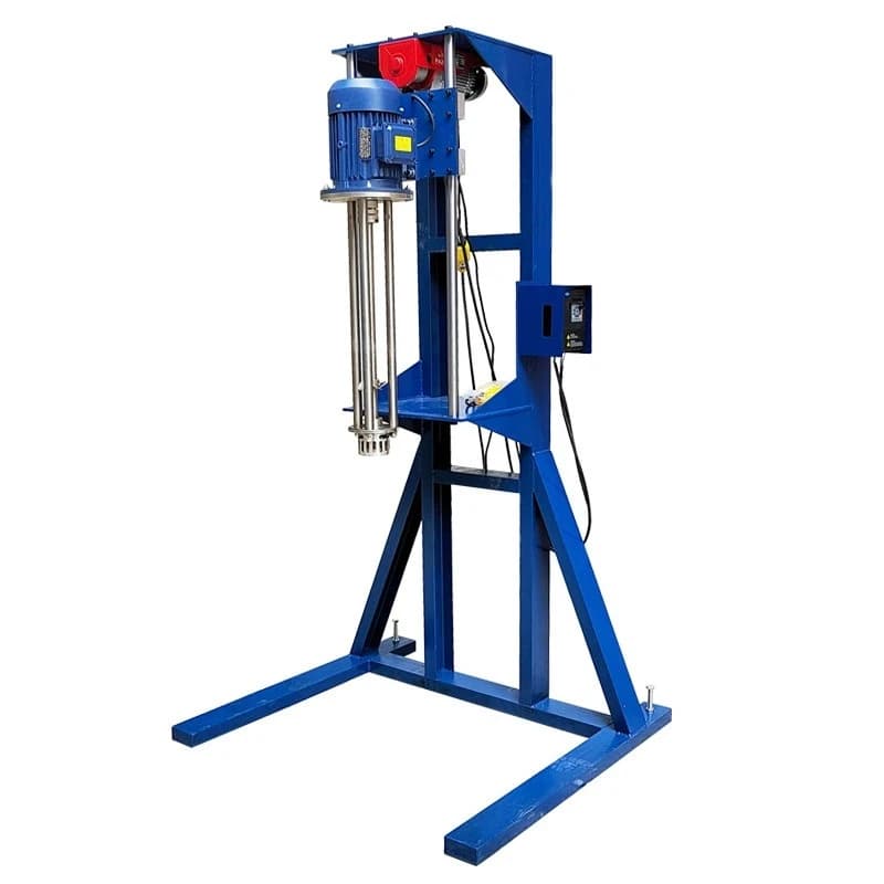 Manual homogenizer emulsifier, high-power electric 50-150kg hybrid head frequency conversion speed regulation