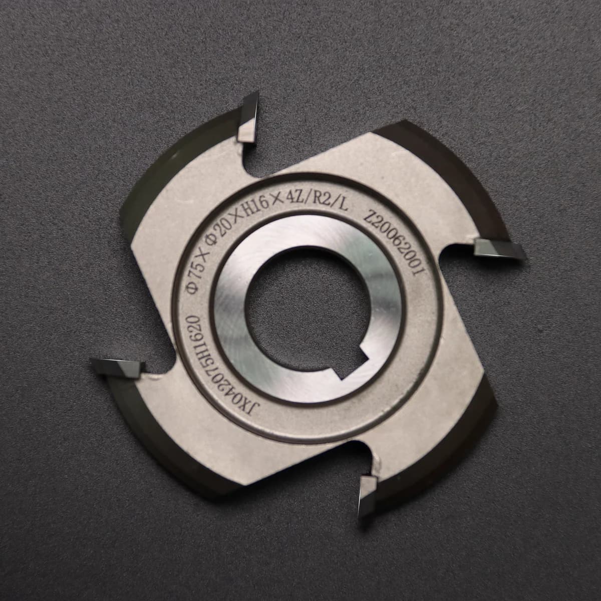 Woodworking Machinery Parts and Accessories 75x20x16x4T Alloy Fine Trimming Cutter for Nanxing KDT SCM Automatic Edge Bander