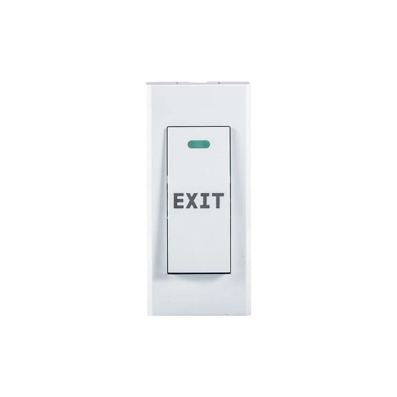 Household electronic door control switch automatic reset button electric glass door manual door opening switch
