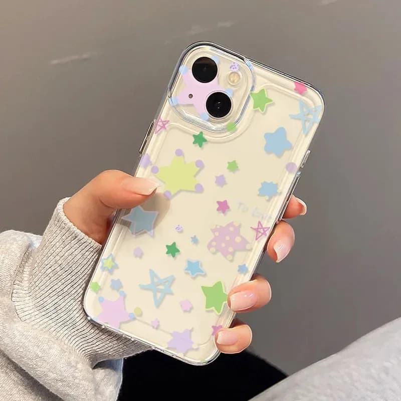 Ins Korean Stars Silicone Case For Samsung S20 S21 S22 Plus S23 S24 FE S25 Note 20 Ultra A15 A16 A23 A24 A25 5G Cover
