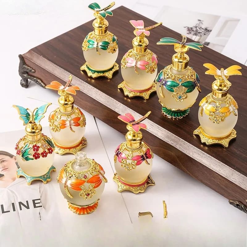 Sub-bottling 25ml Perfume Glass Bottle Color Material Empty Bottle