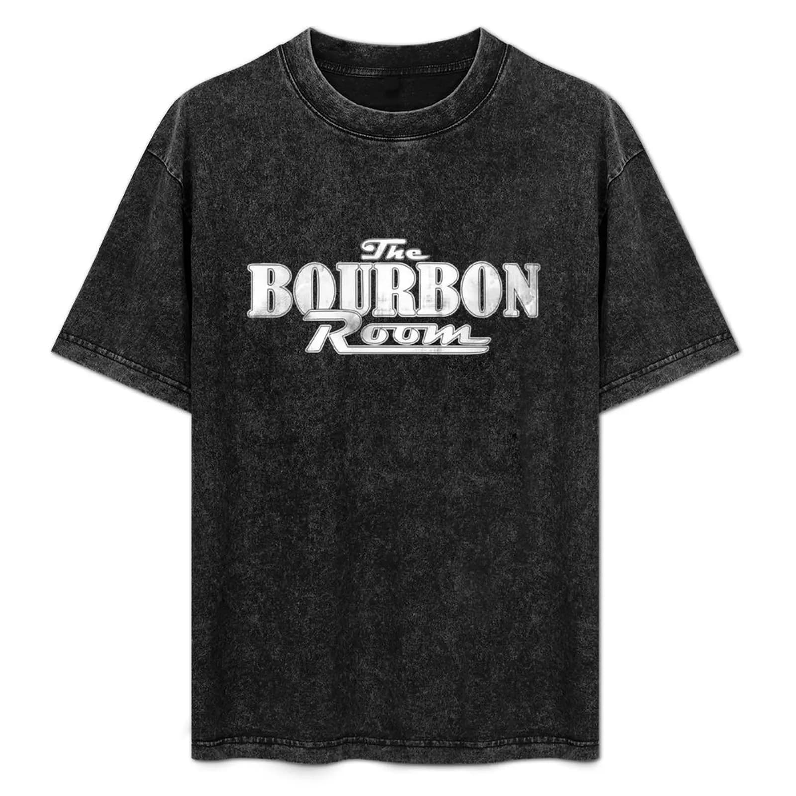 Bourbon Room T-Shirt Simple Print Design T-Shirt