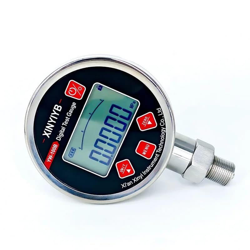 LCD Gas Digital Water Pressure Gauge Smart Precision Pressure Manometer with Backlight