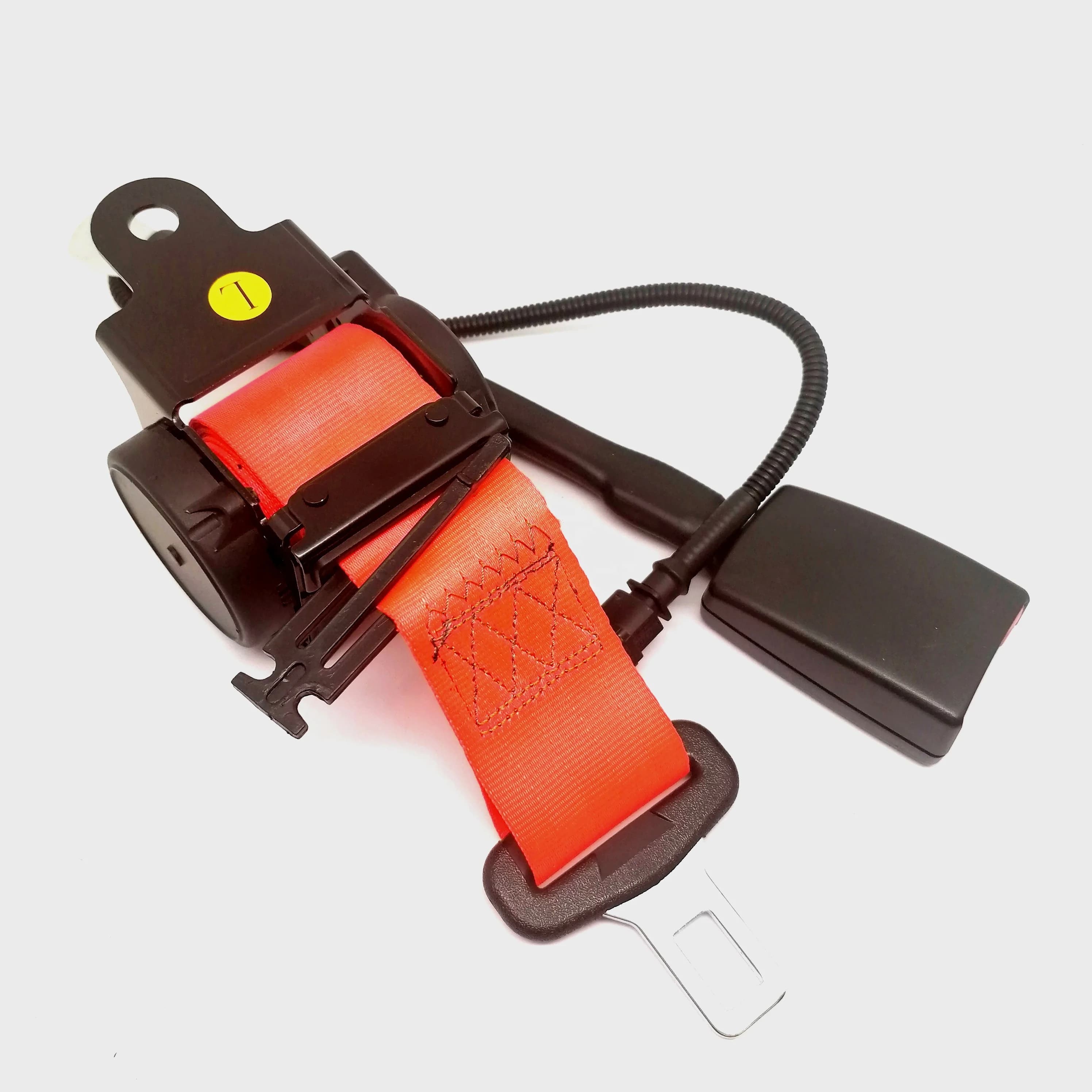 Linde, Forklift Orange Seat Belt 12754338509 | Linde Forklift, Operator Seat Belt