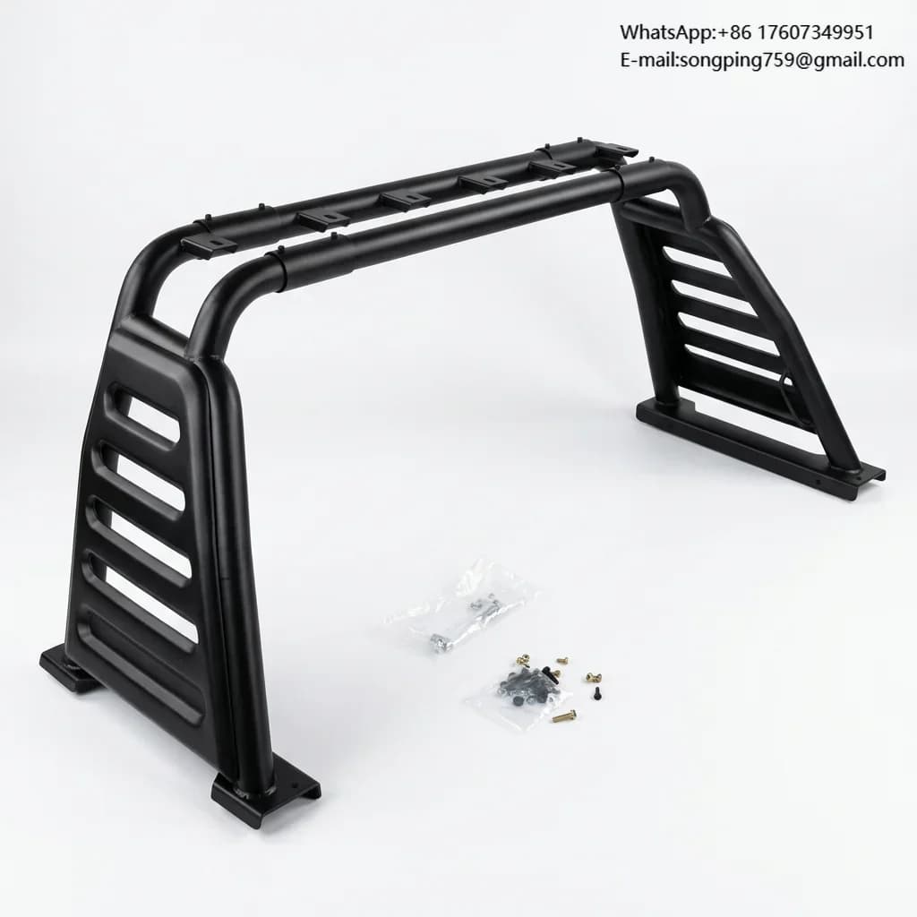Bed Rack Pickup 4X4 Offroad Accessories Steel Roll Bar for Ram 1500 TRX 2021