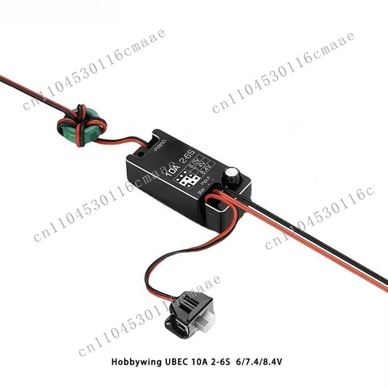 10A 2-6S V2 Module Full Waterproof Small Regulator Module Supports 2-6S 6/7.4/8.4V Radio-controlled Car Accessory