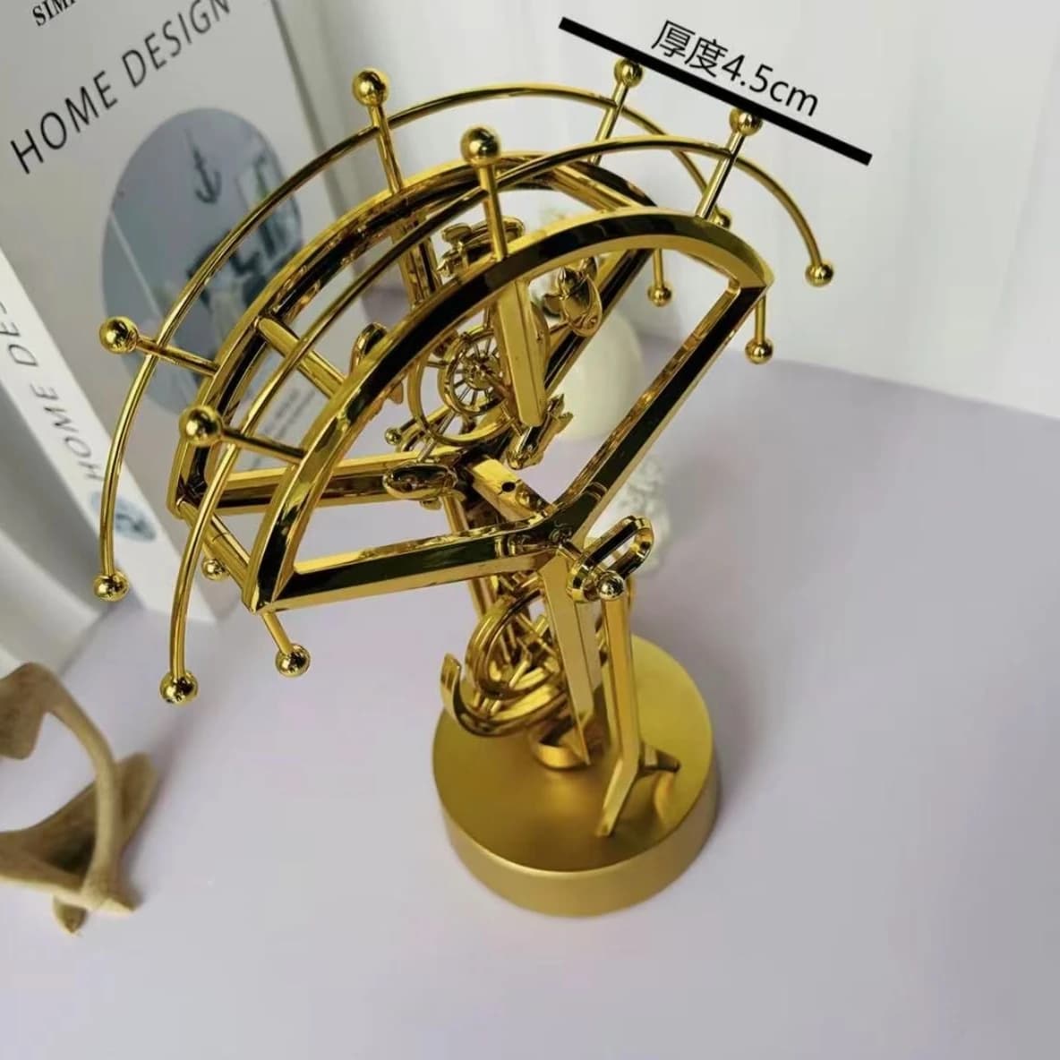NEW Creative Perpetual Motion Instrument Pendant Celestial Chaos Pendulum Shaker Home Decoration Craft Gift
