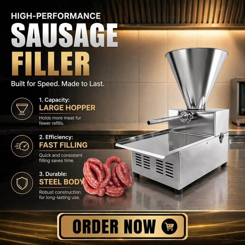 Factory Direct Sale Electric Large Sausage for Sausages and Ham Sausages