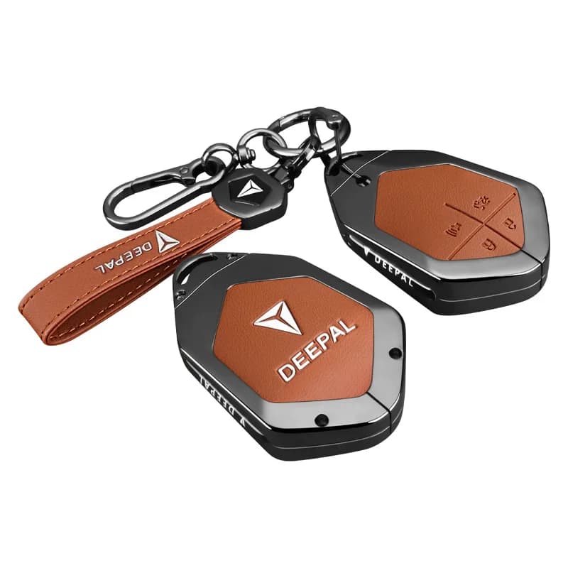 Premium Zinc Alloy Key Cover Case for Deepal S07/S05/SL03/G318/L07/S09 (2025) - Protective Key Fob Shell Keychain