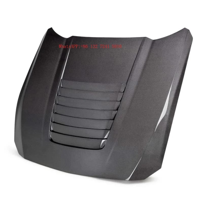 High-Quality Carbon Fiber Hood Upgrade for Fiber Engine Cover