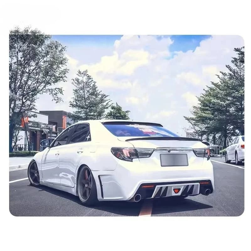 High Quality PP Plastic Body Kit Car Bumpers - Upgr Gs Style Front Rear Bumper Side Skirts