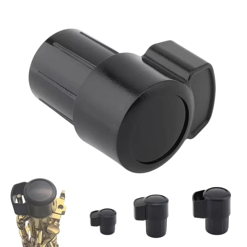 Bent Neck Plugs for Alto/Tenor/Soprano Saxophones,ABS Sax Plug,Anti Button Collision,Woodwind Instrument Protector Accessories