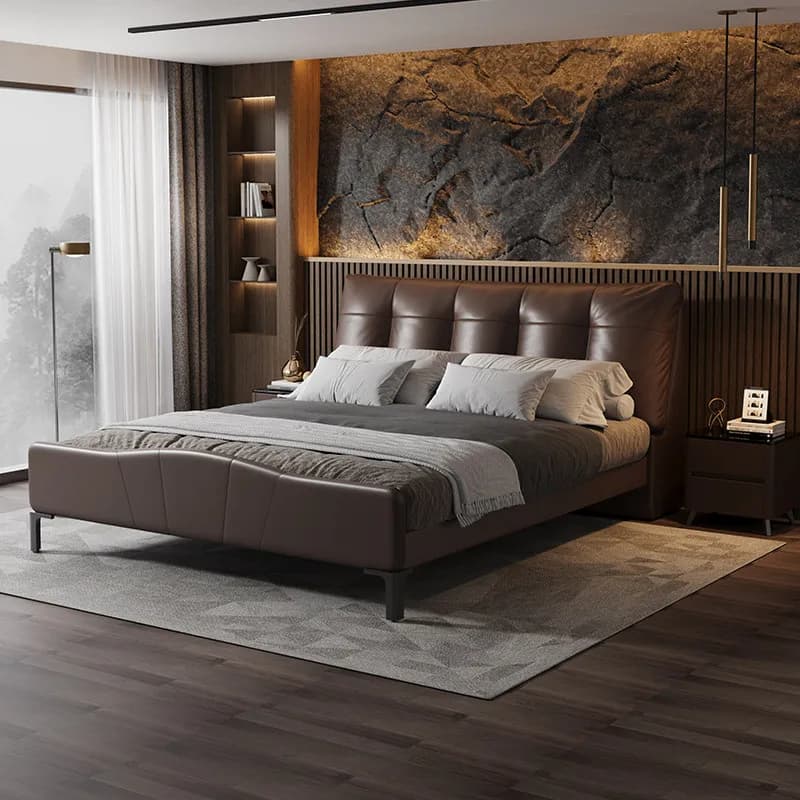 Floor Queen Size Luxury Bed Decoration Adults Floating Bedrooms Luxury Bed Frame Modern Style Camas De Dormitorio Furniture