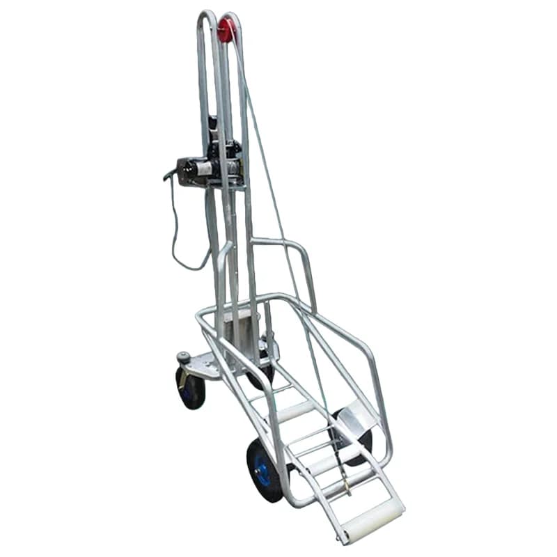 Galvanized White Livestock Transport Trolley Pig Farm Handling Cart Heavy Duty Breeding Equipment