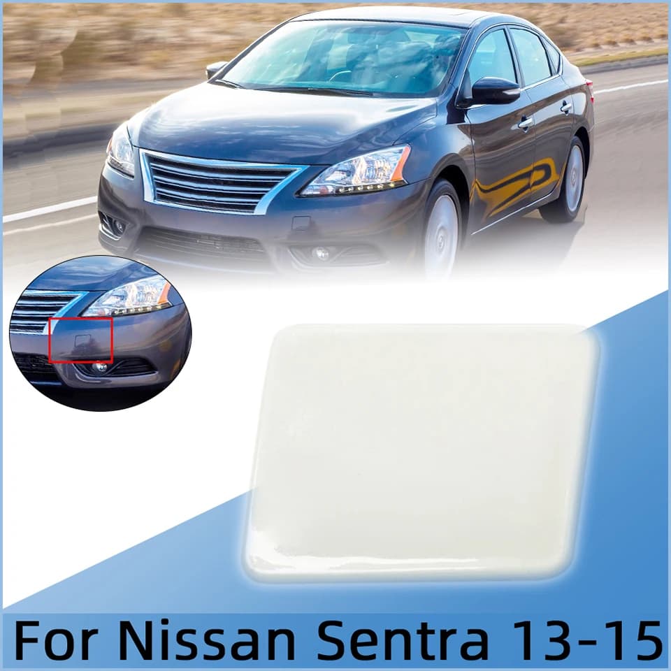 Car Front Bumper Tow Hook Eye Cover Cap For Nissan Sentra 2013 2014 2015 622A03SH0A 622A0-3SH0A Auto Parts Towing Hauling Lid