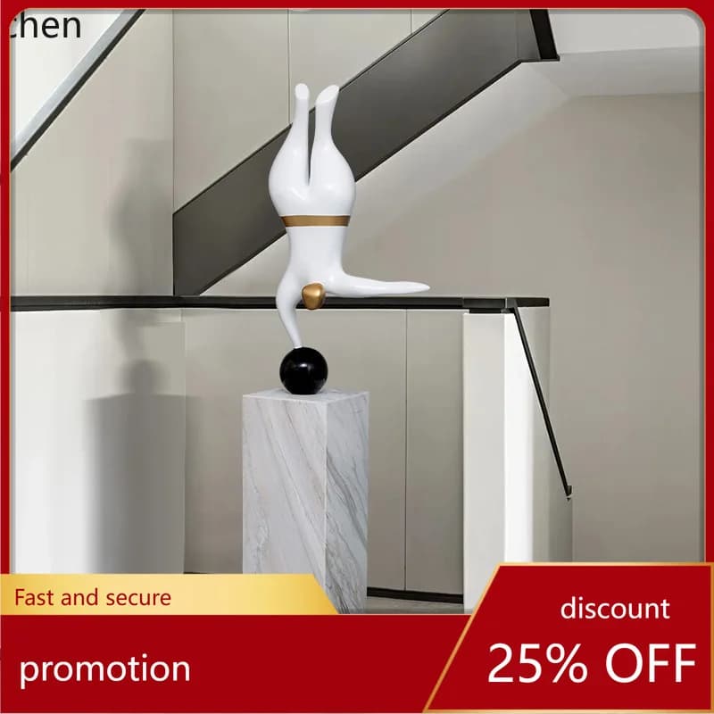 ZML Ornament Modern Minimalist Model Home Decoration Marble Soft Furnishing