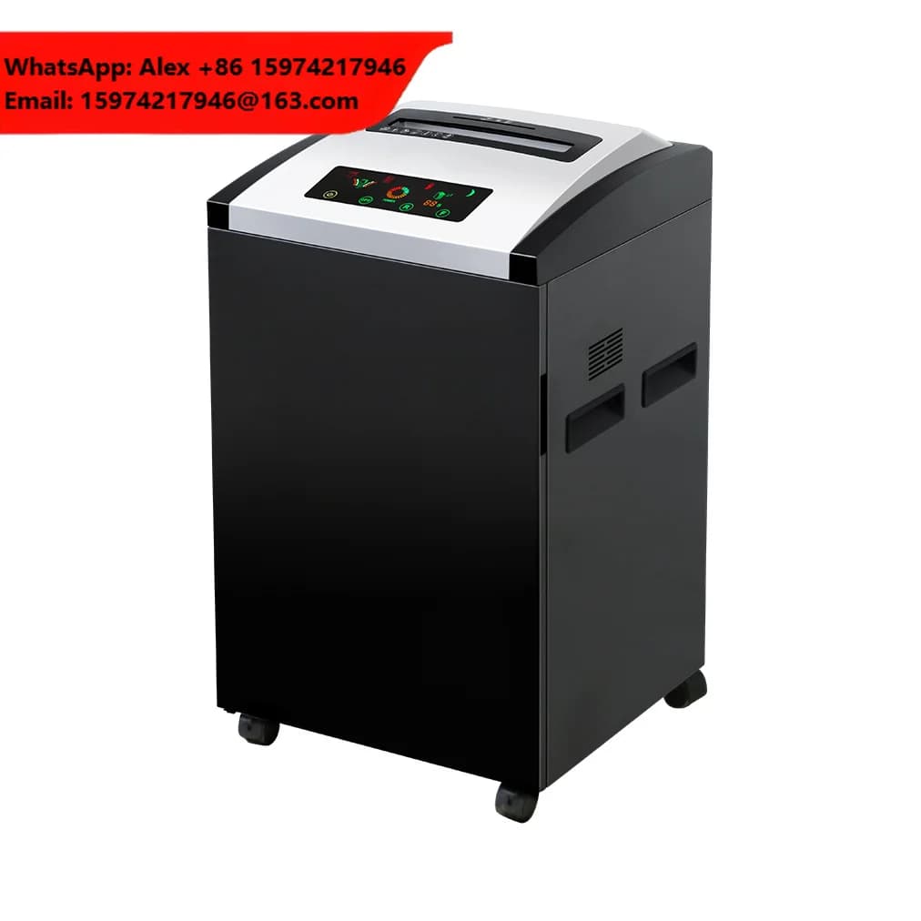 Device Shredder Paper Machine P2 25Sheets Strip Cut 230mm Commercial Heavy Duty 40L Paper Shredder Machine Office