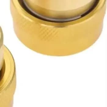 to For R1234yf AC Converter Kit with Brass Construction and Dimensions High Pressure 50 25 15mm Low 45 24 10mm