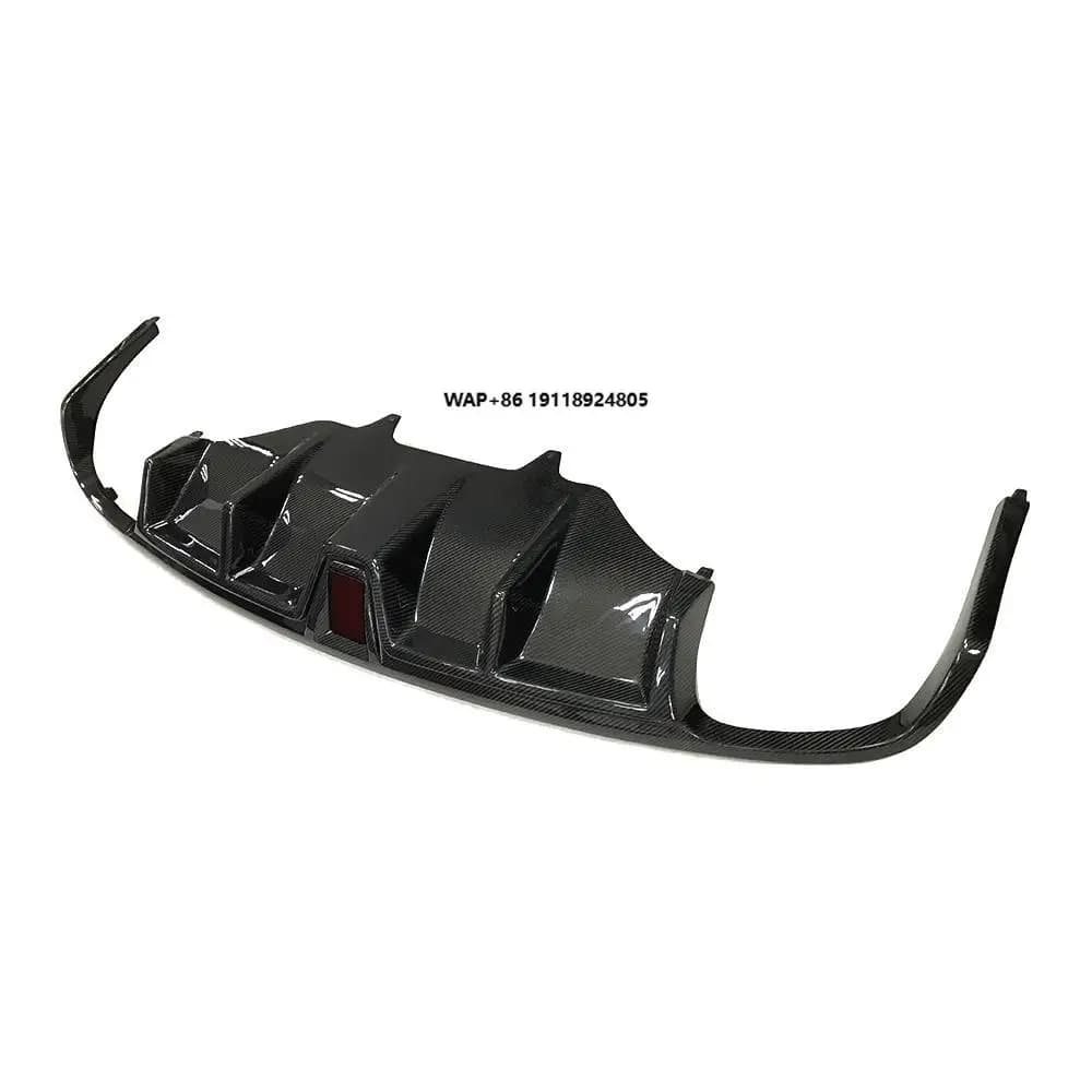 Carbon Fiber Rear Bumper Diffuser for  Macan 2014-2017