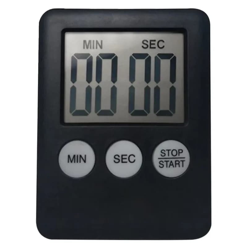 Digital Electronic Kitchen Timer Multi-Function Electronic Timer Stopwatch LCD Display Mini for Sports Exercise Baking Cooking