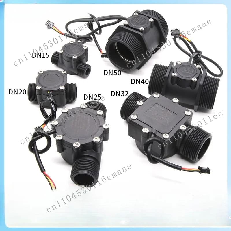 1 inch water flow sensor farmland irrigation liquid metering ceramic hall meter 4 minutes 6 minutes accurate metering