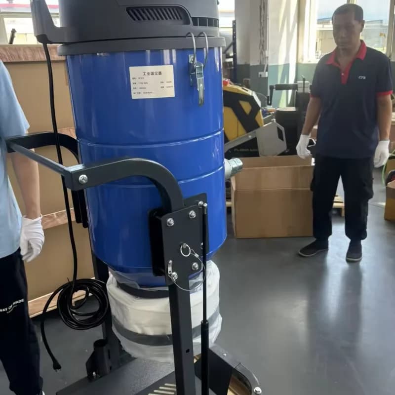 Industrial Aspiratore Strength Central Vacuum Cleaner with Filter Dry and Wet 60l Cement Plant Concrete