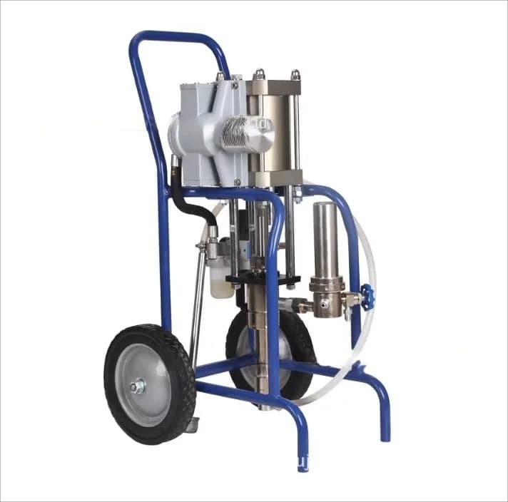 High-Pressure Large Cylinder Pneumatic Spray Gun Anti-Theft Steel Structure for Emulsion Painting Power Spray Machine for Ship