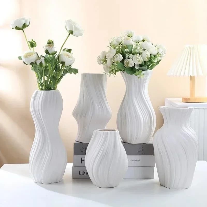 Ceramic Vase Living Room Decor Modern Hydroponic Flower Arrangement Living Room Home Decor