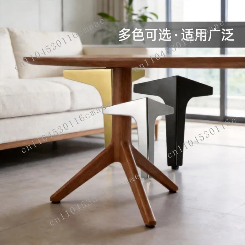 Metal tripod feet support  sofa  TV cabinet legs coffee table legs bedside table  shoe cabinet  hardware