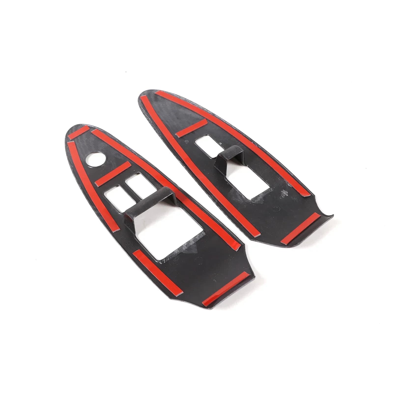 For Nissan 370Z Z34 2009-2020 LHD ABS Carbon Fiber Window Lift Control Button Panel Trim Cover Stickers Car Interior Accessories