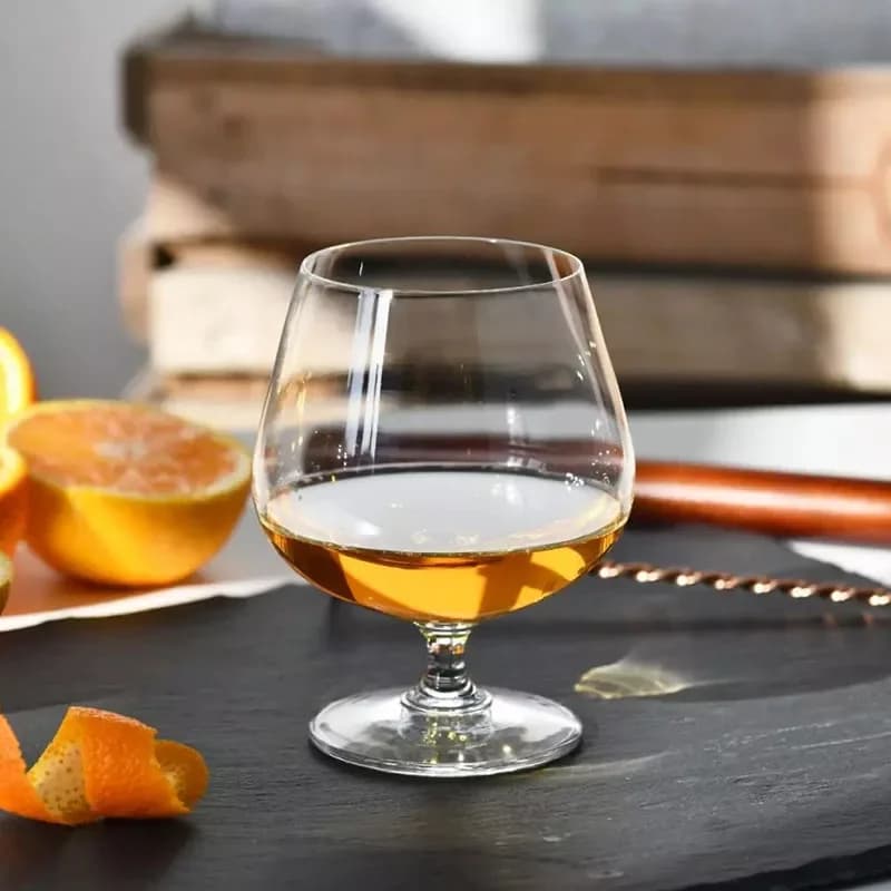 Crystal glass large brandy cup small cognac cup bantam glass foreign wine cup