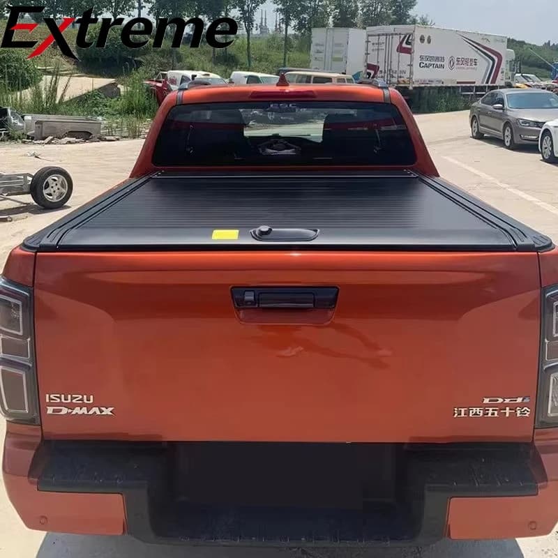 Off Road Back Cover Manual Roll up Cover Universal Tonneau Cover for Pickup Truck Accessories with Keys