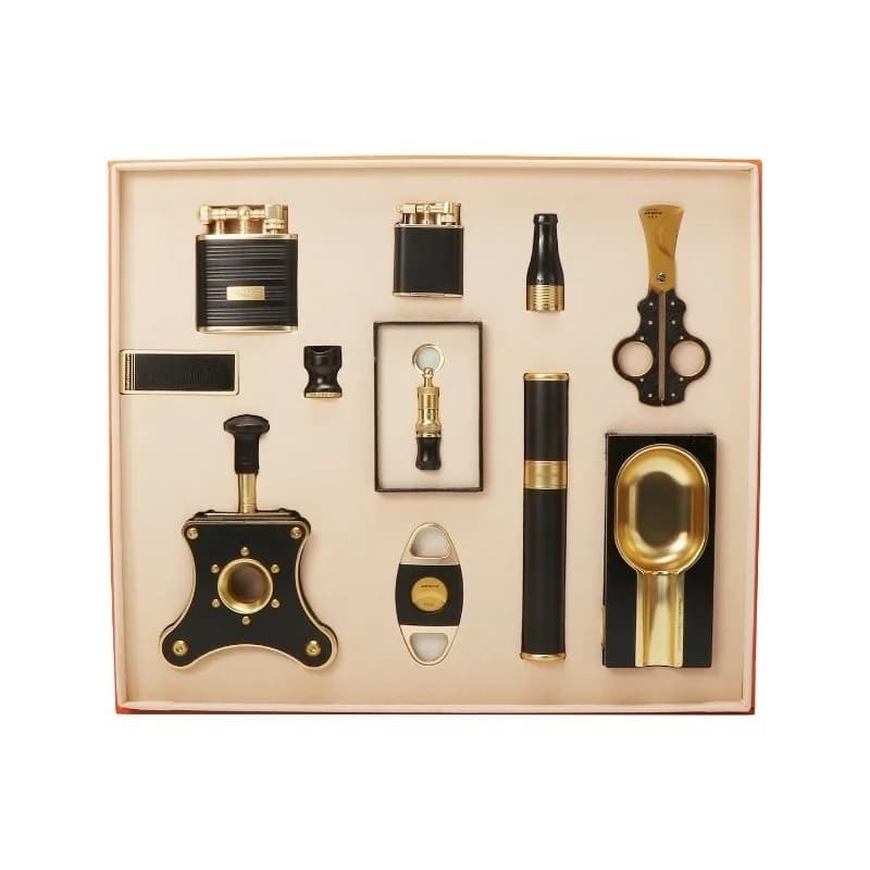 Ten-piece gift box set, cigar accessories