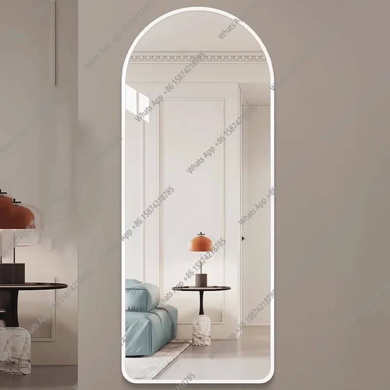 SS Modern Funky Mirror Bathroom Luxury Long Bedroom Girls Men Full Body Decoration Wall Mirror Hanging Espelhos Home Decorations