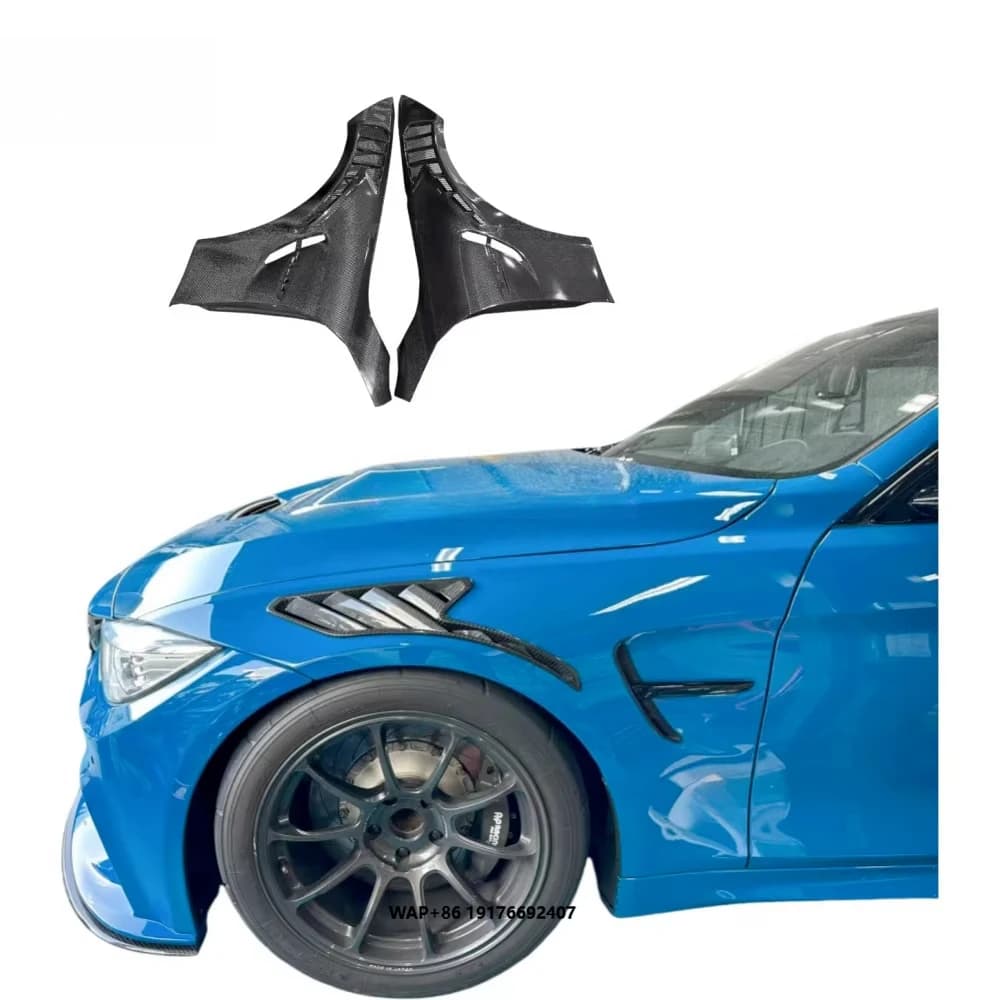 2013-2020 for 4 Series F32 F33 3 Series F30 F35 3 Series GT F34 Upgraded Carbon Fiber Fenders Hood Bumper Body Kit