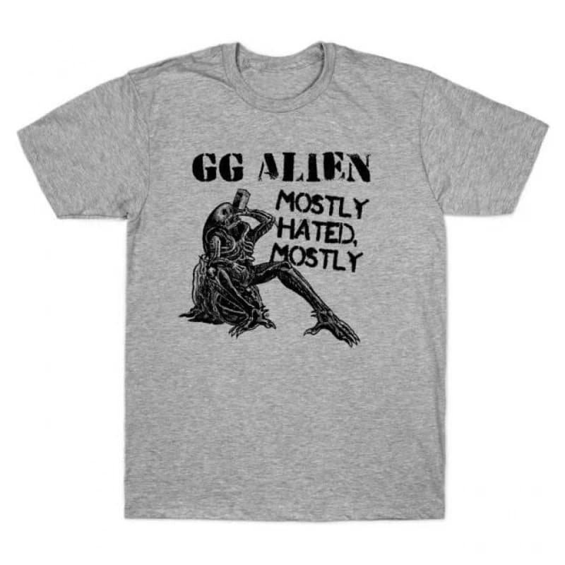 GG ALIEN 80s Retro Sci-Fi Gift T-Shirt Weyland LV-426 Horror movie Xenomorph printed Short Sleeve Graphic clothes All size tops