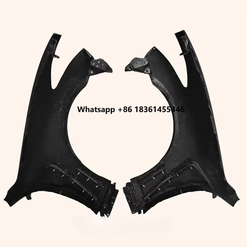 Carbon Front Fender Vented 4-Door Sedan Design (No Light Hole) G37 08-13