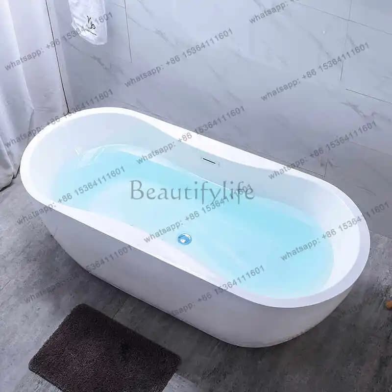 Household adult independent double Japanese-style small apartment bath