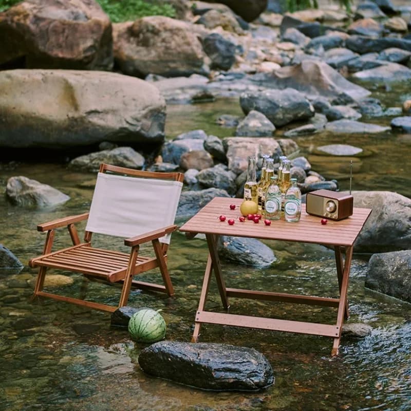 Portable small apartment household balcony small table